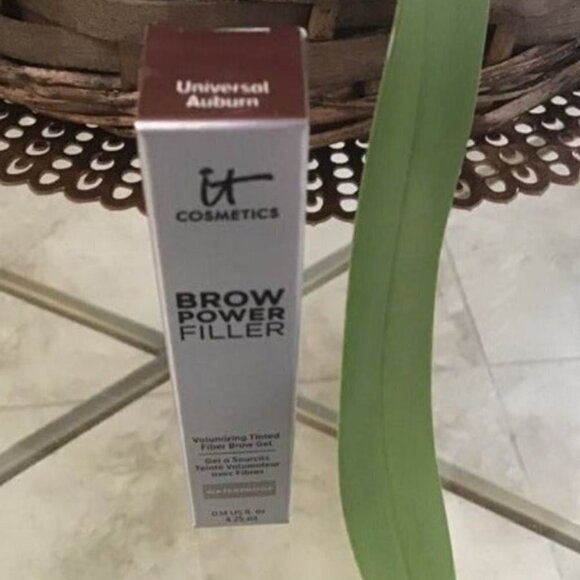 IT Cosmetics Waterproof Brow Power Filler in UNIVERSAL AUBURN - Brand New. - Picture 1 of 1